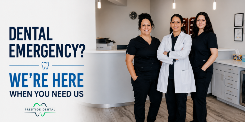Emergency Dentist Near Me | Prestige Dental Fort Worth