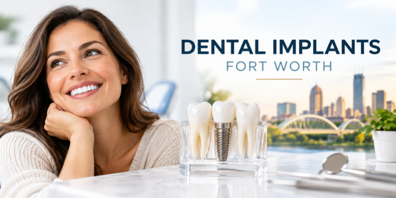 Dental Implants Fort Worth: A Reliable Option for Replacing Missing Teeth